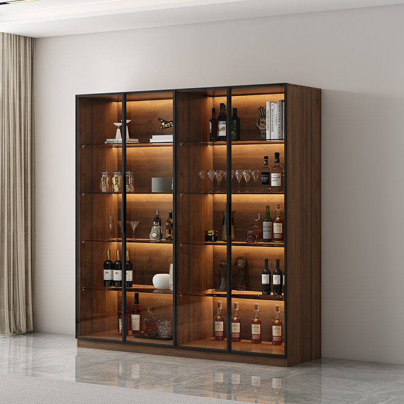 Home Bar Lounge - Designer moderne barkast woonkamerplanken decoratie Scandinavisch
