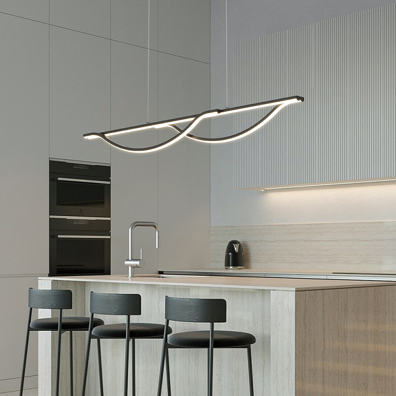 Home Bar Word - Led Restaurant Kroonluchter Nordic Eenvoudige Eetkamer