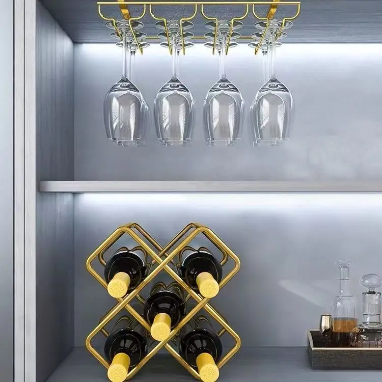 5-delige ijzeren metalen wijnr - Home Bar And Cabinet recensie en prijs