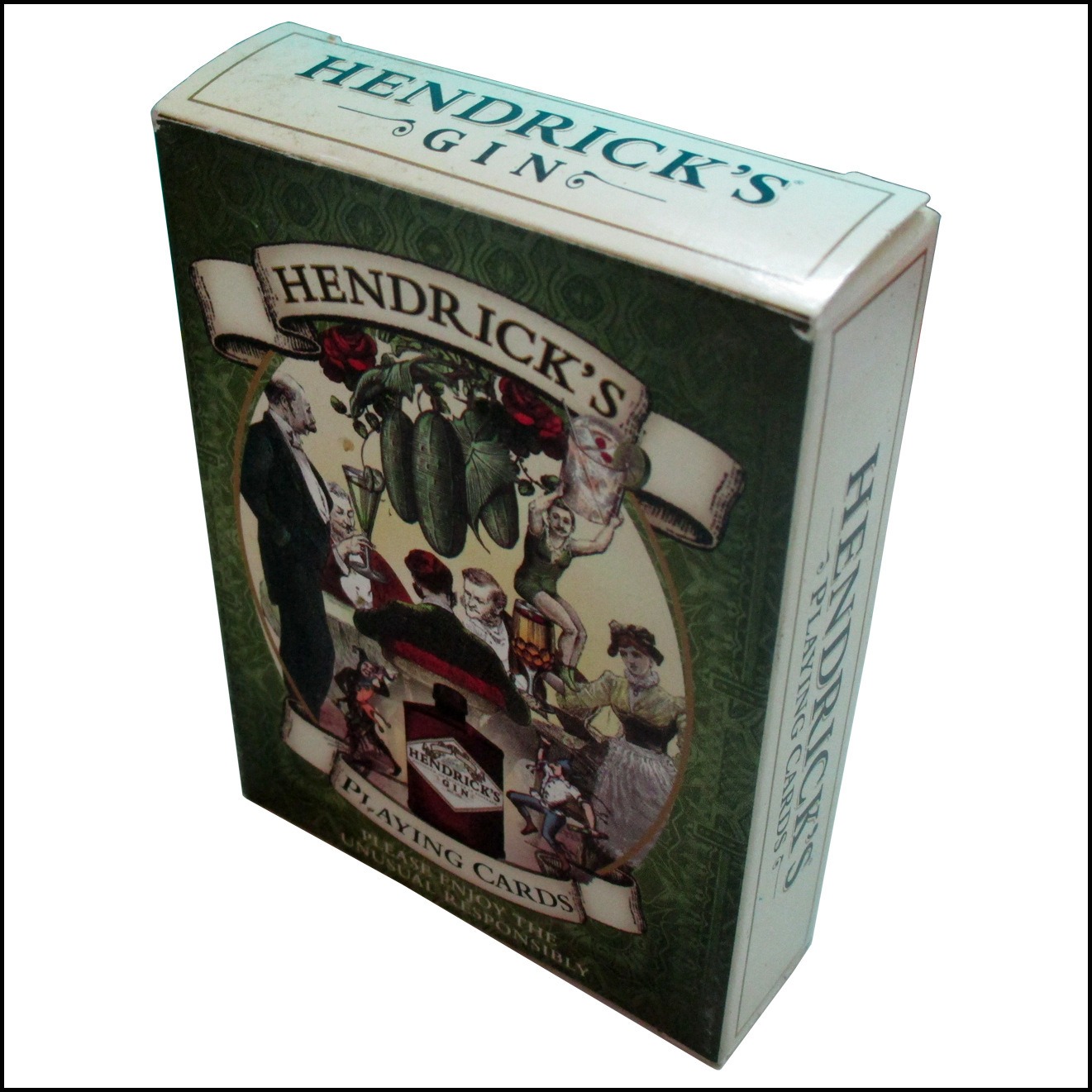 Hendrick's Gin speelkaarten 9* - Cocktail Recipe Book recensie en prijs