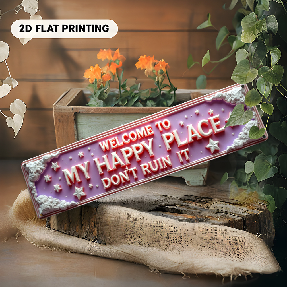 2D Metalen Bord, Aluminium, Ar - Home Bar Word recensie en prijs