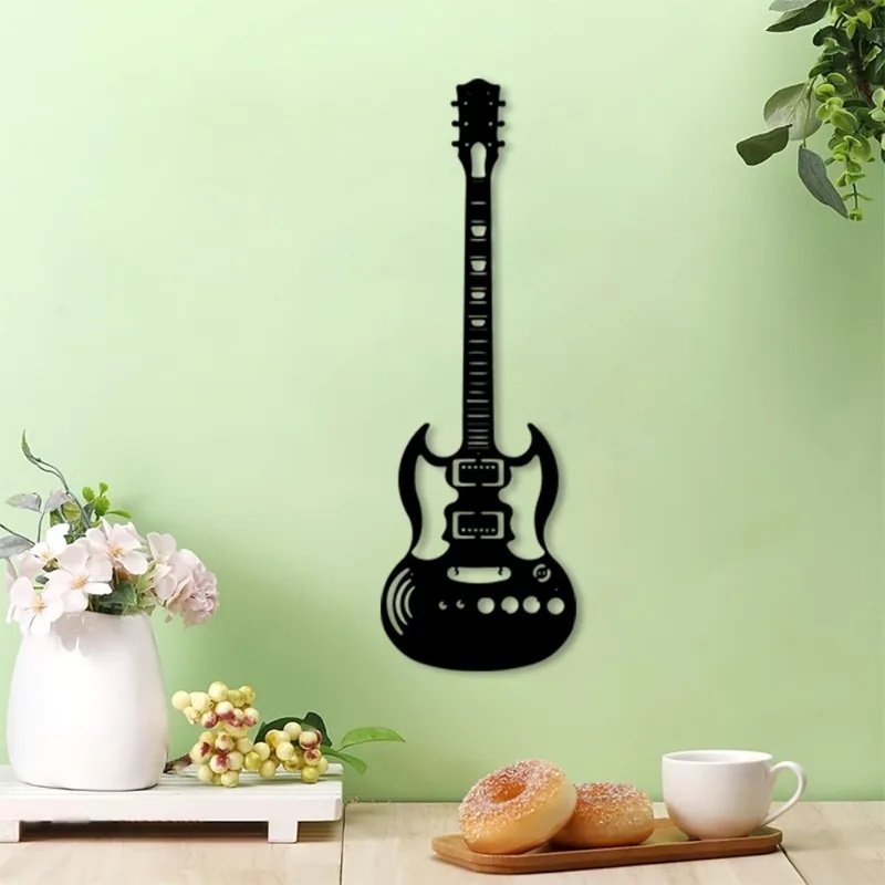 Merk 3D Metalen Gitaar Muurkun - Home Bar Lounge recensie en prijs