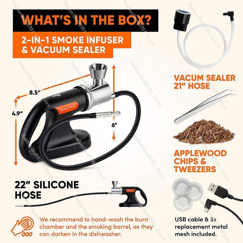 Complete set voor voedselrookp - Smoking Gun Kit recensie en prijs