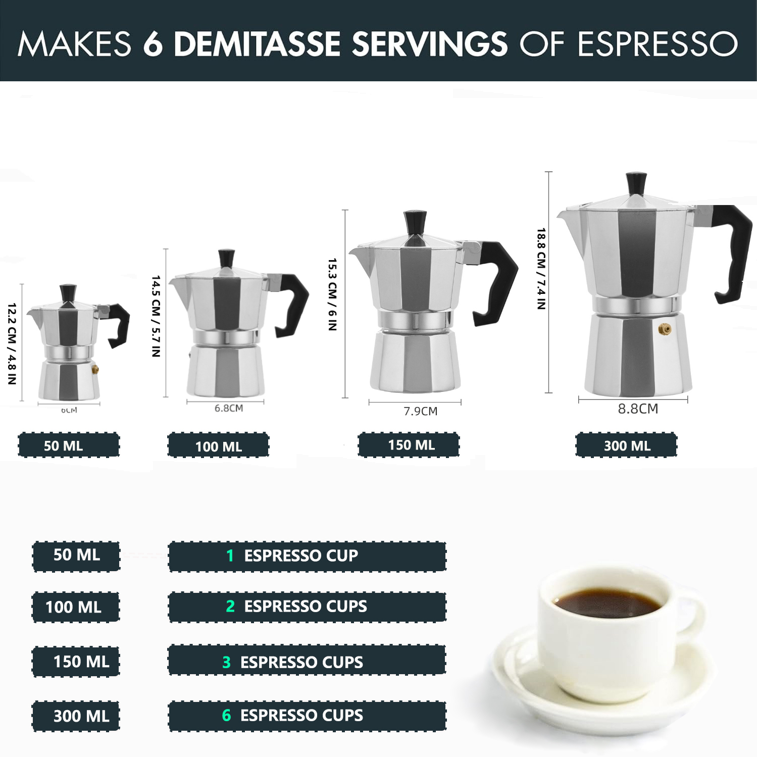 Klassieke aluminium moka pot 5 - Home Barista recensie en prijs