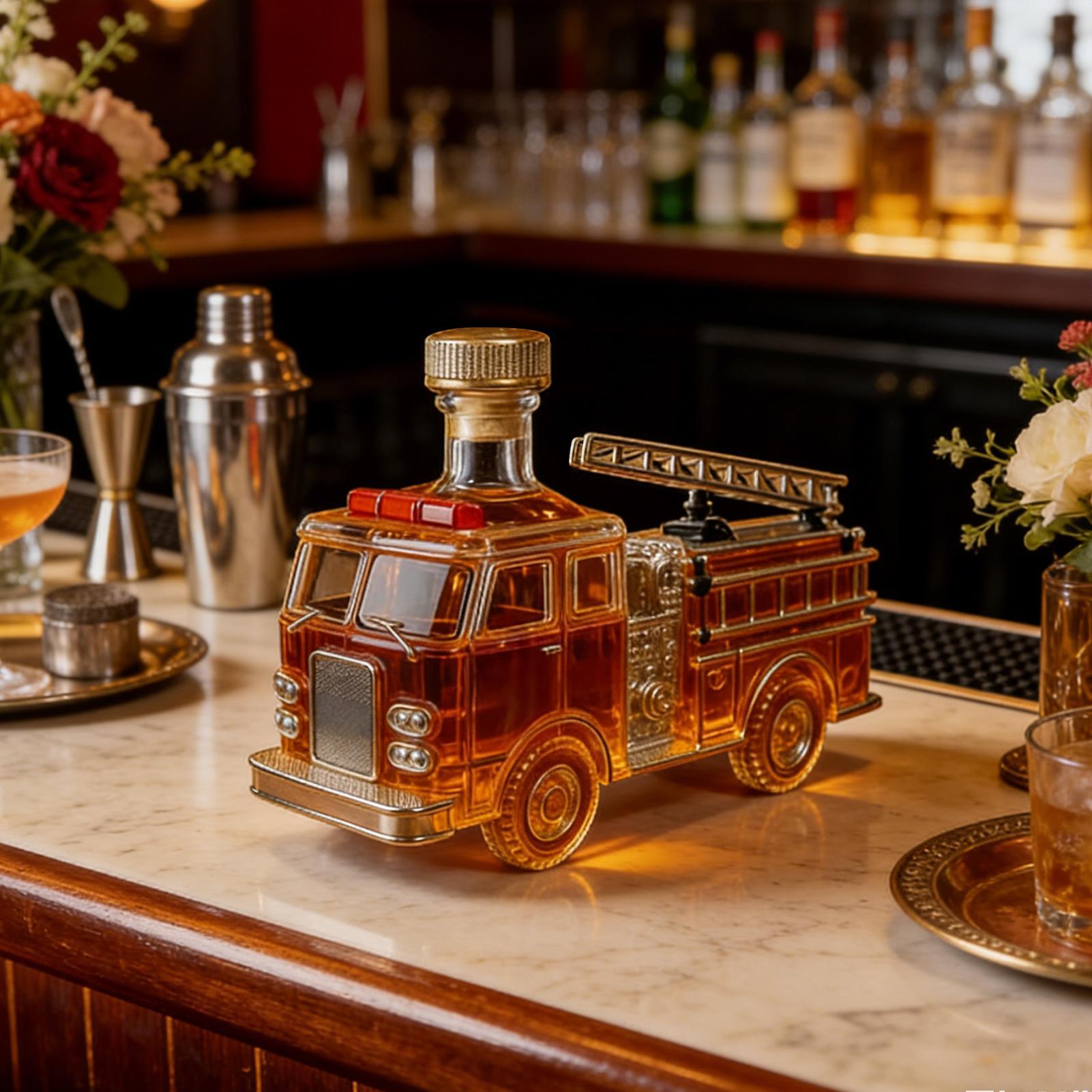 Whiskyfles 300ml Brandweerauto - Home Bar And Cabinet recensie en prijs