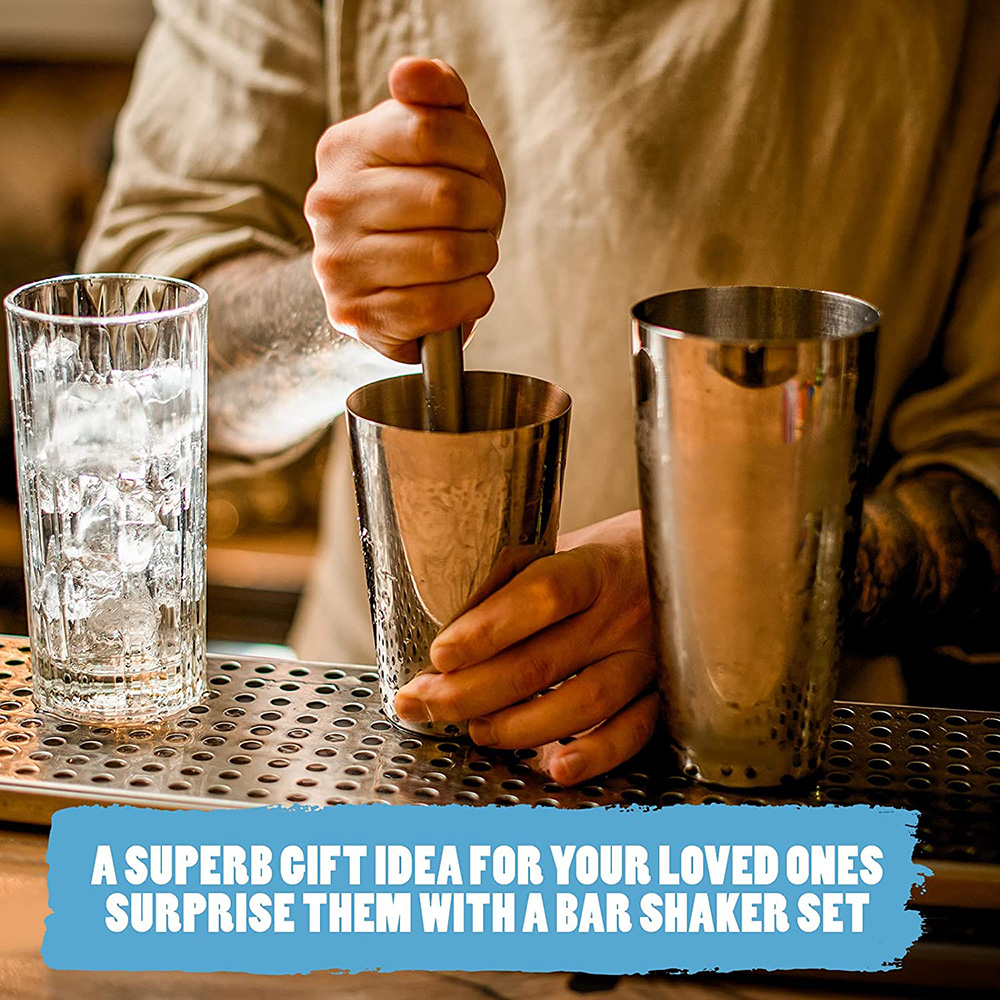 Professionele Cocktail Shaker  - Boston Shaker Set recensie en prijs