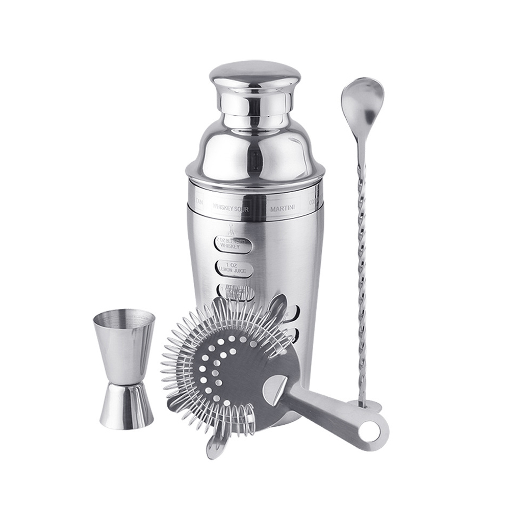 Boston Shaker Set 4-delig, pro - Boston Shaker Set recensie en prijs