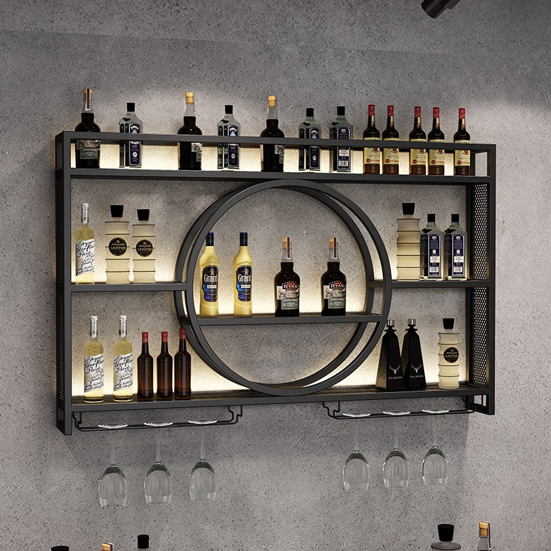 Wandgemonteerde wijnrek, barre - Home Bar And Cabinet recensie en prijs