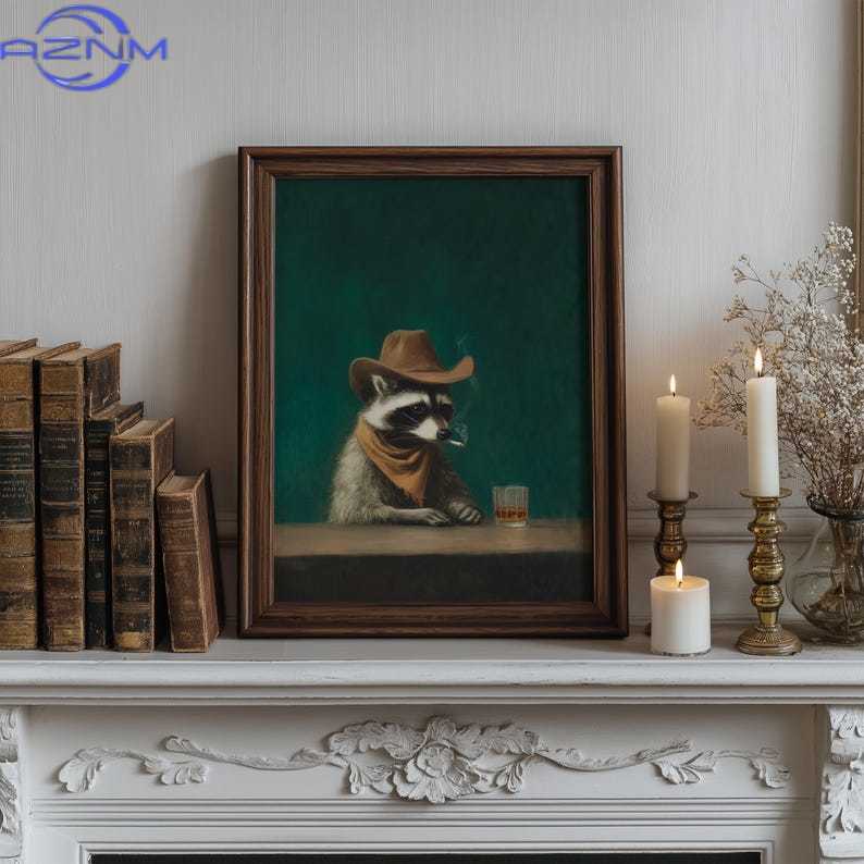AZNM Vintage Grappige Rokende  - Home Bar Lounge recensie en prijs