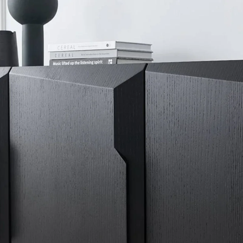Massief hout Zwart Vitrinekast - Home Bar Lounge recensie en prijs