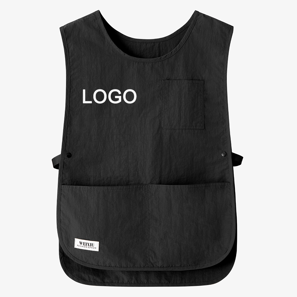 Aangepaste logo vest schort wa - Home Barista recensie en prijs